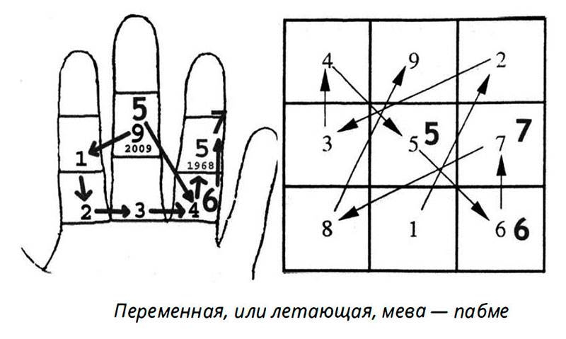 переменная мева пабме